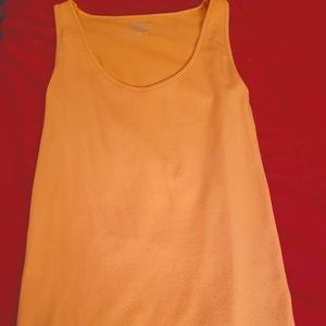 Ladies mustard colored tank top. Never worn. Excellent condition.